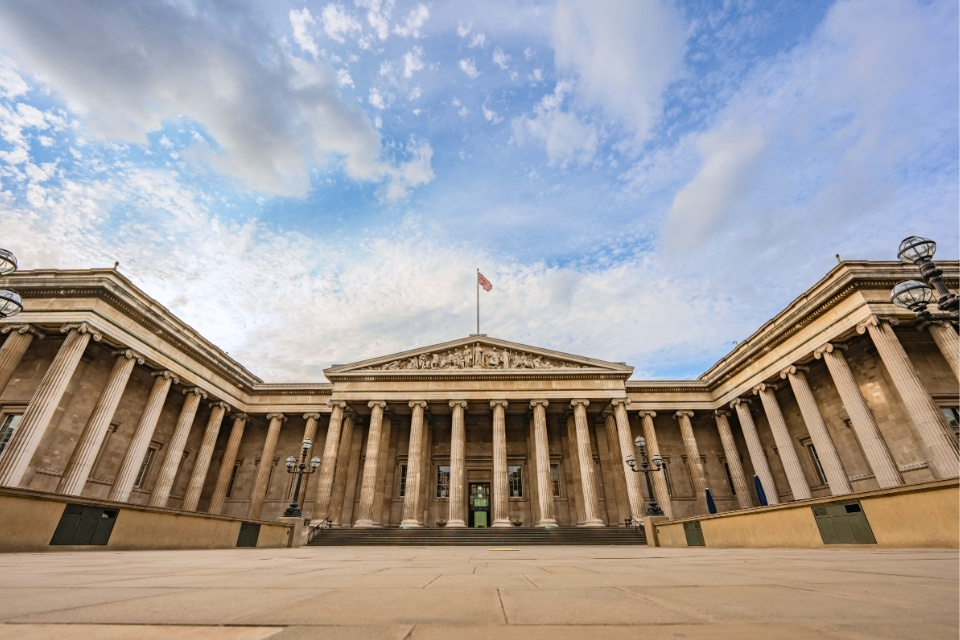 The British Museum in Londen, Groot-Brittannië