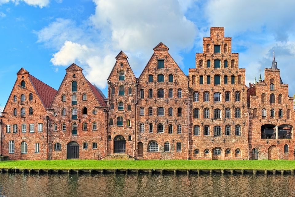 Pakhuizen in Lübeck Duitsland
