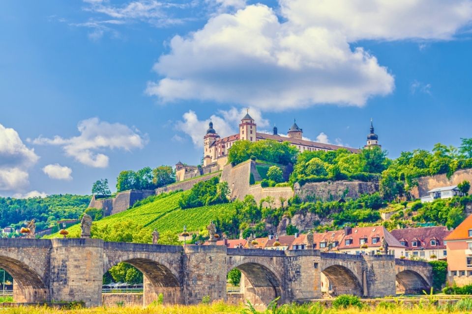 Festung Marienberg in Würzburg, Duitsland