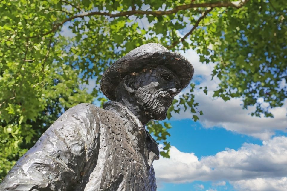 Standbeeld Van Gogh in Nuenen Nederland