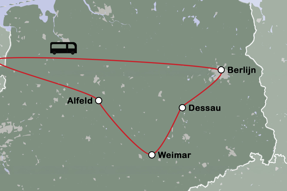 Routekaart Architectuur in Duitsland