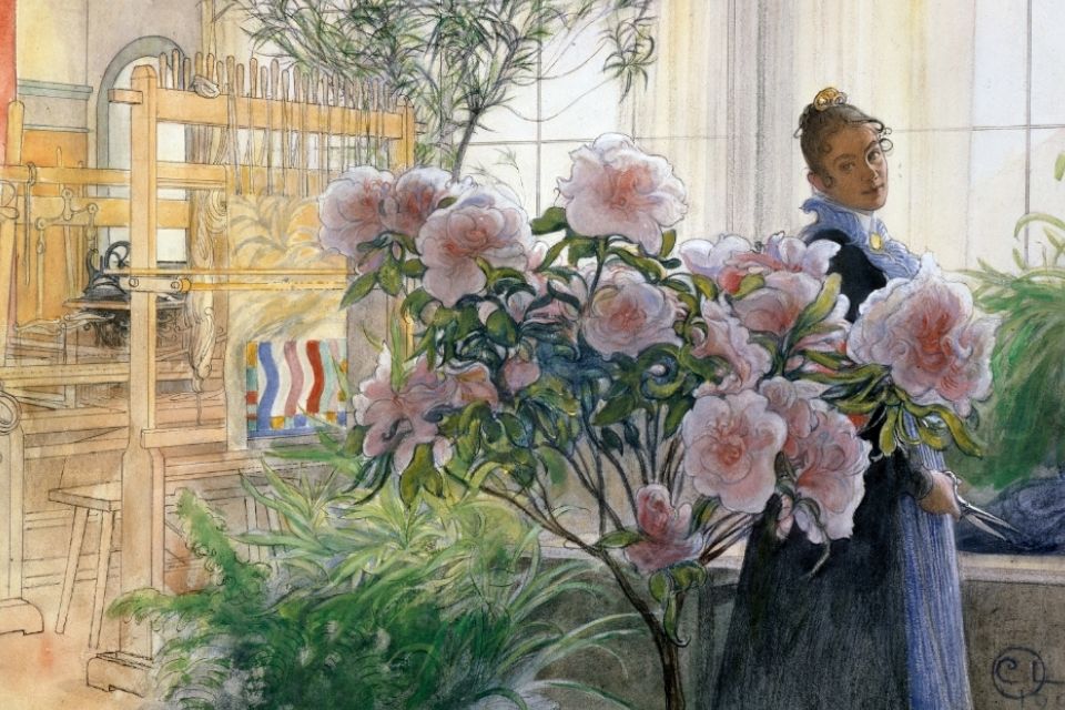 Carl Larsson - Azalea, Zweden