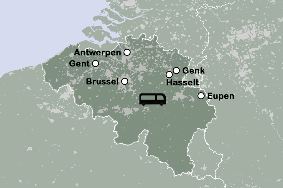 Routekaart Hedendaagse kunst in België