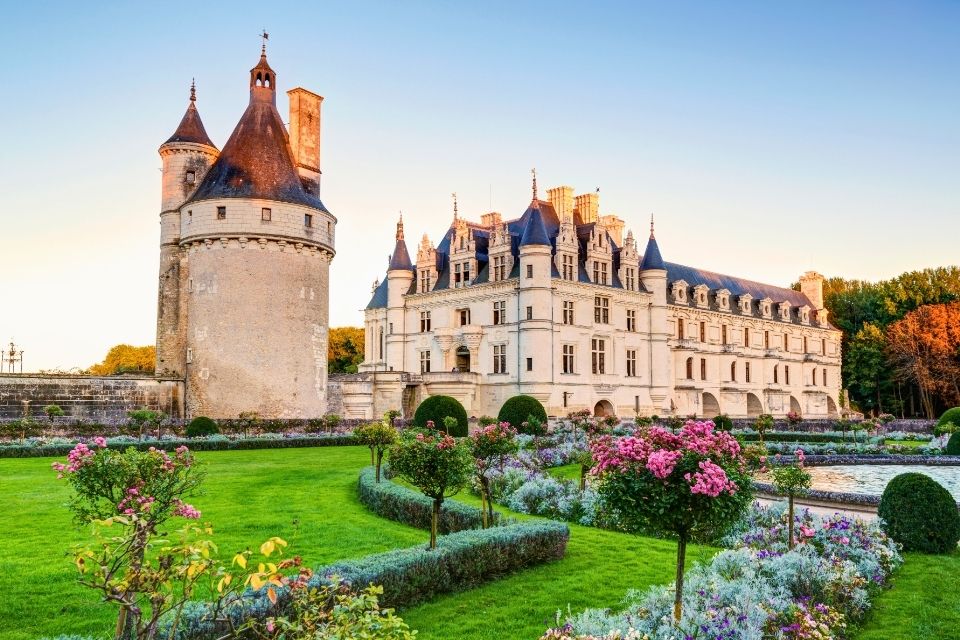 Kasteel Château de Chenonceau in Frankrijk