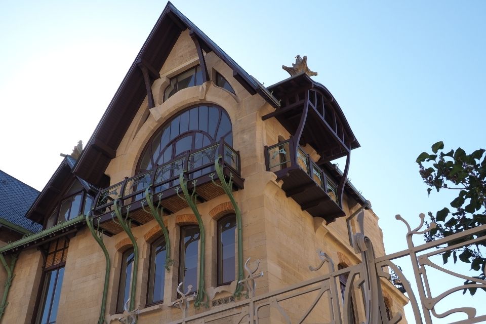 Villa Majorelle in Nancy, Frankrijk