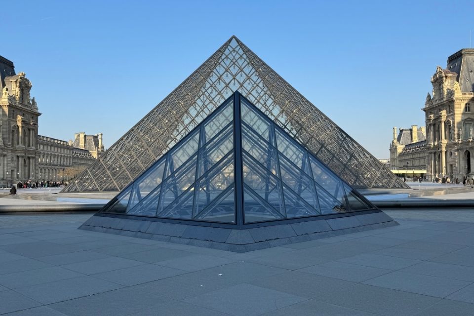 Louvre in Parijs, Frankrijk