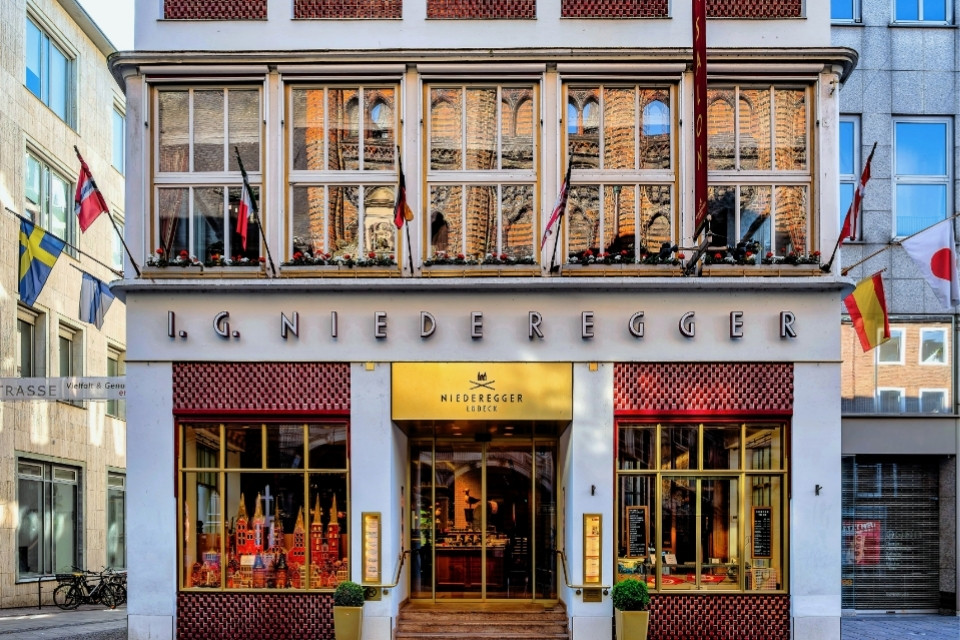  Café Niederegger, Lübeck, Duitsland