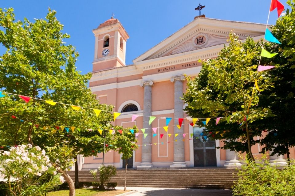 Cattedrale di Nuoro, Sardinië, Italië
