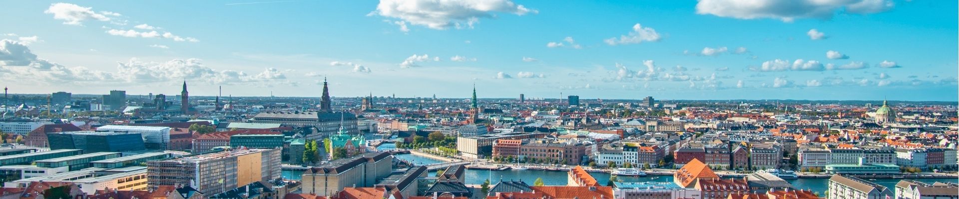 Uitzicht over Kopenhagen, Denemarken