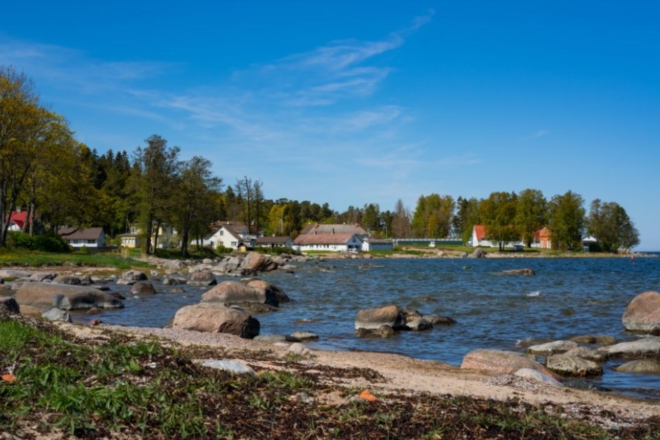 Het vissersdorpje Käsmu Estland