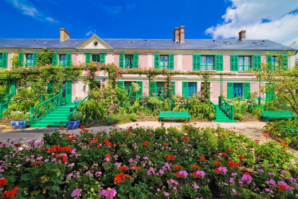 Huis van Monet in Giverny, Frankrijk